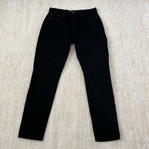Reformation Melissa High & Skinny Jeans 31 Black